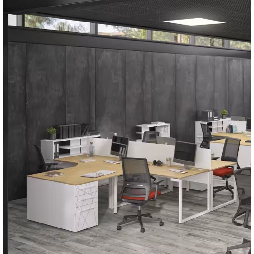 3483600495419-Gautier office Sunday - Mesa - rectangular curvado (izquierda) - roble--1