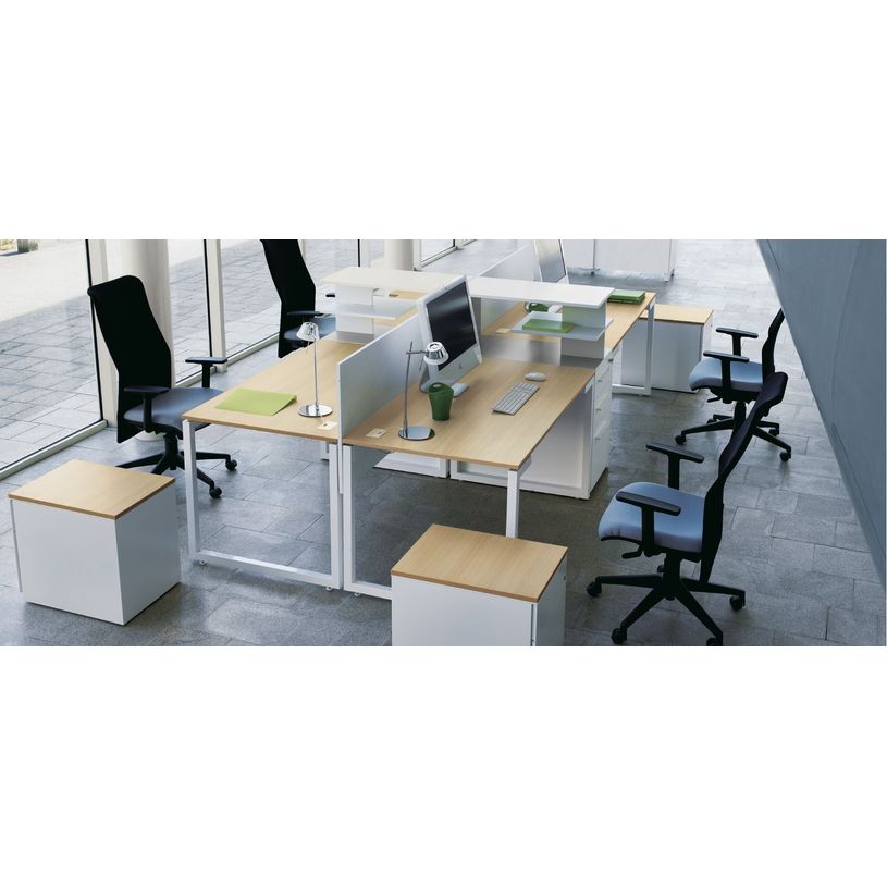 3483600215659-Top surmeuble SUNDAY - pour rangement L80 cm - Blanc/gris--2
