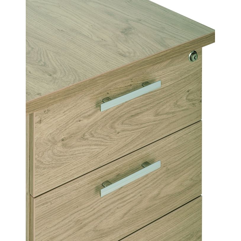 0404000124696-Caisson bout de bureau EXPRIM/LOFTER - L47 x P60 cm - imitation Erable--1