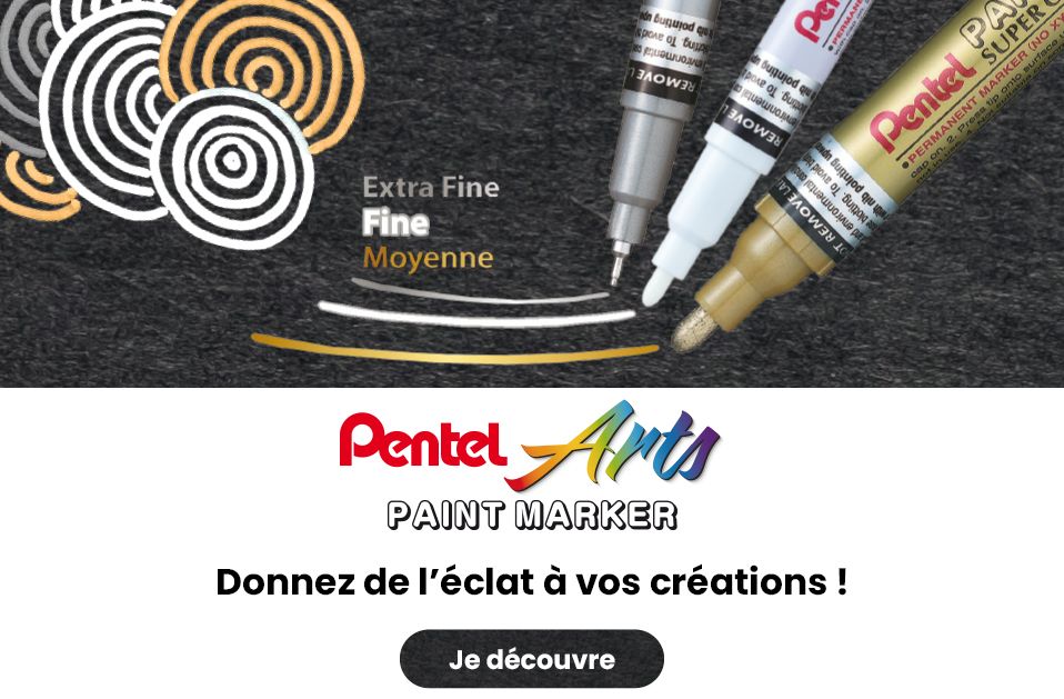 Marqueurs Pentel Arts Paintmarker