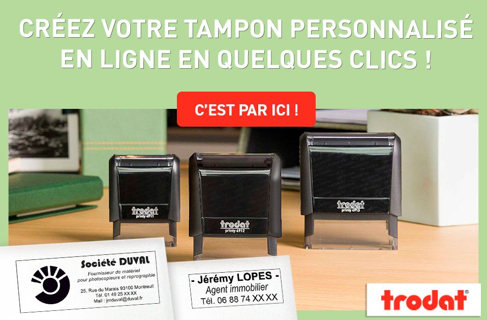 Tampon personnalisé