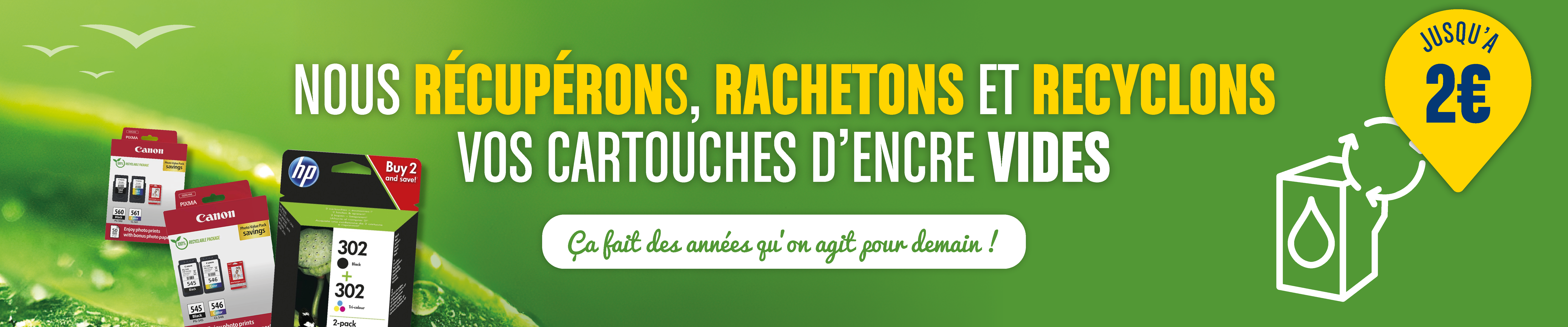 Rachat cartouche
