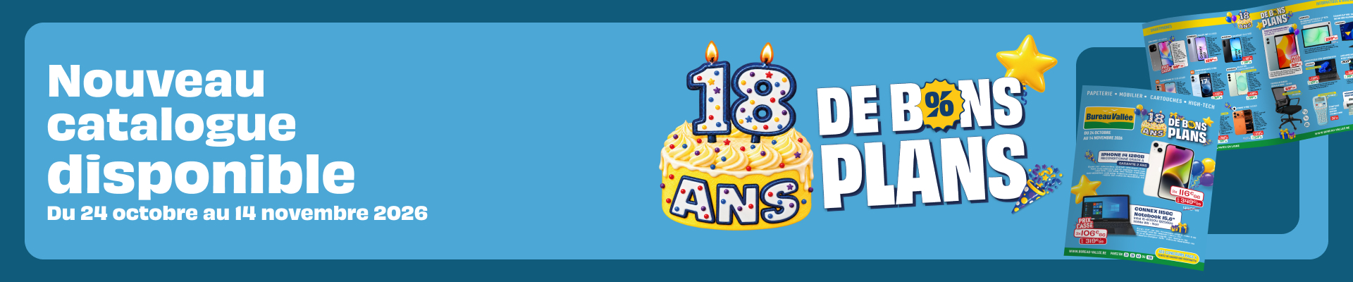 Slider - 18 ans de bons plans