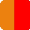 Orange/rouge