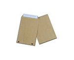 La Couronne - 60 Pochettes Enveloppes (dont 20% gratuit) - C5 162 x 229 mm  - 90 gr - brun - bande auto-adhésive Pas Cher