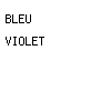 bleu violet