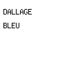 dallage bleu