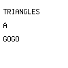 triangles à gogo