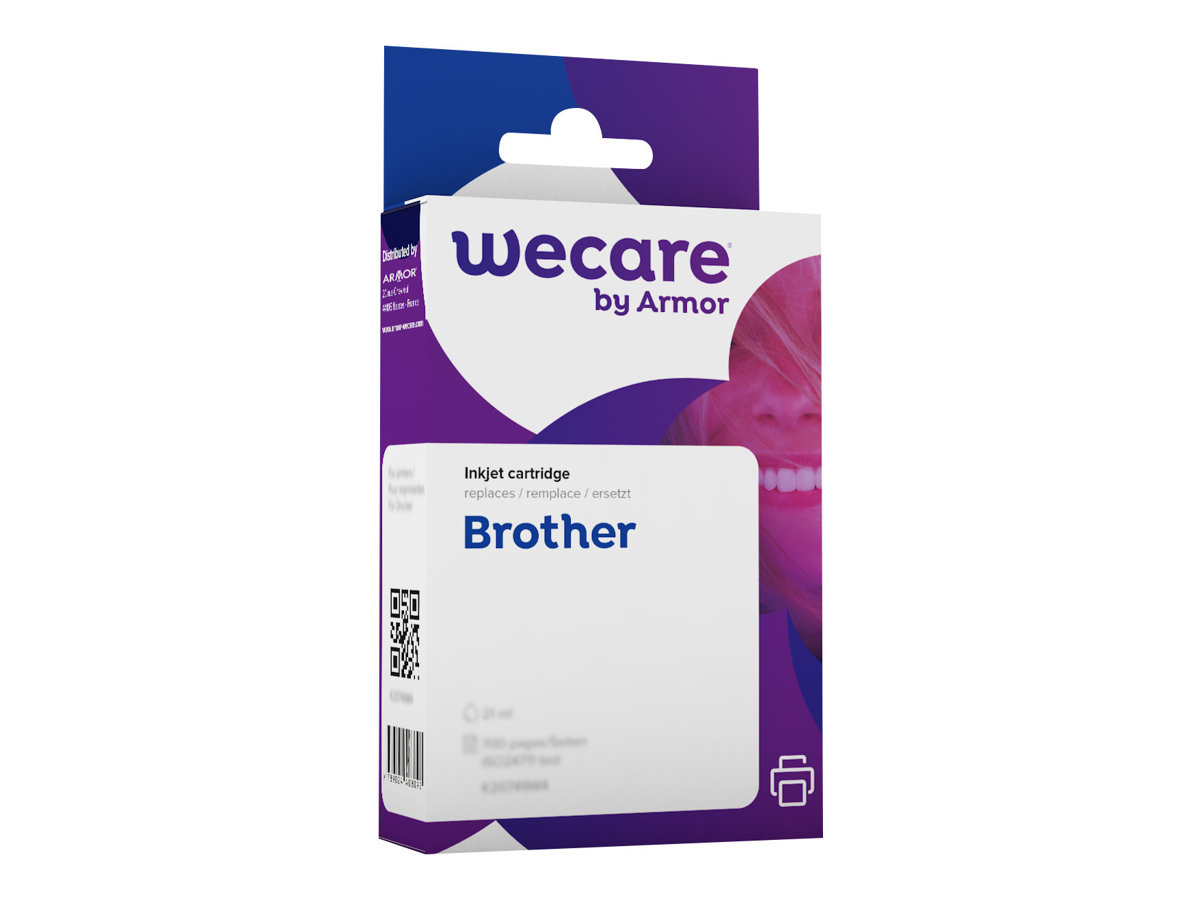 Cartouche compatible Brother LC123 - magenta - Wecare K20536W4 