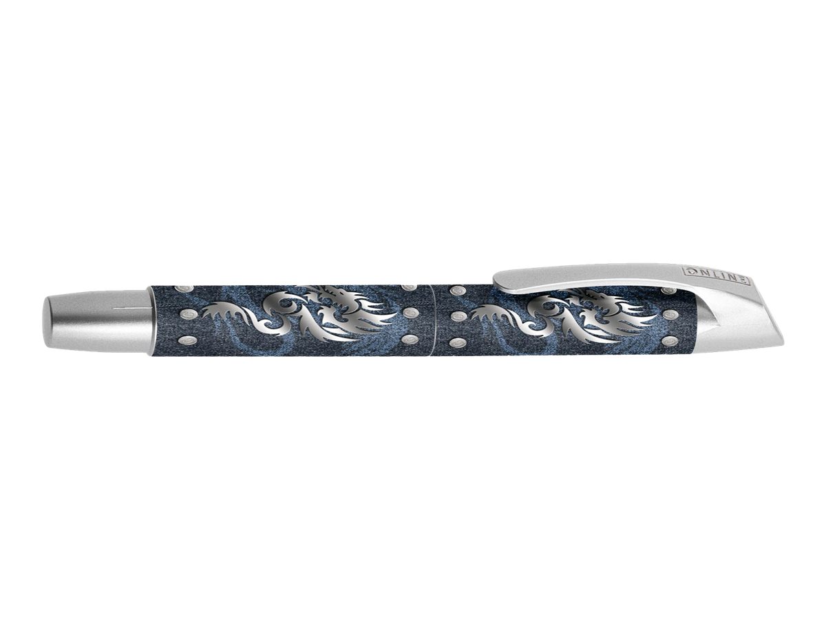Online Campus - Roller à cartouches - Denim dragon