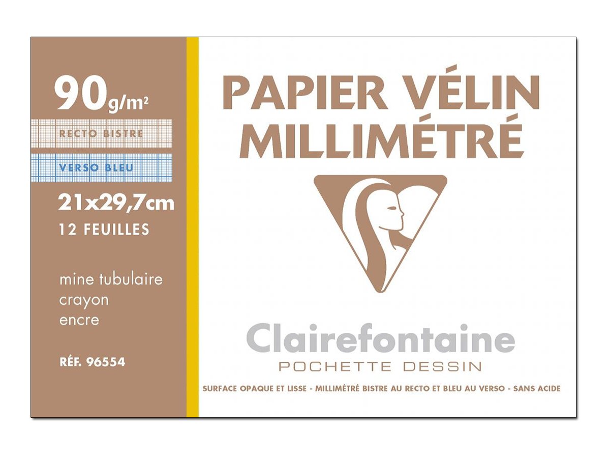 125 Feuilles Papier Calque A4 100g/m² – Transparent Imprimable Pour Couture, Dessin, Scrapbooking, Patron, Calligraphie