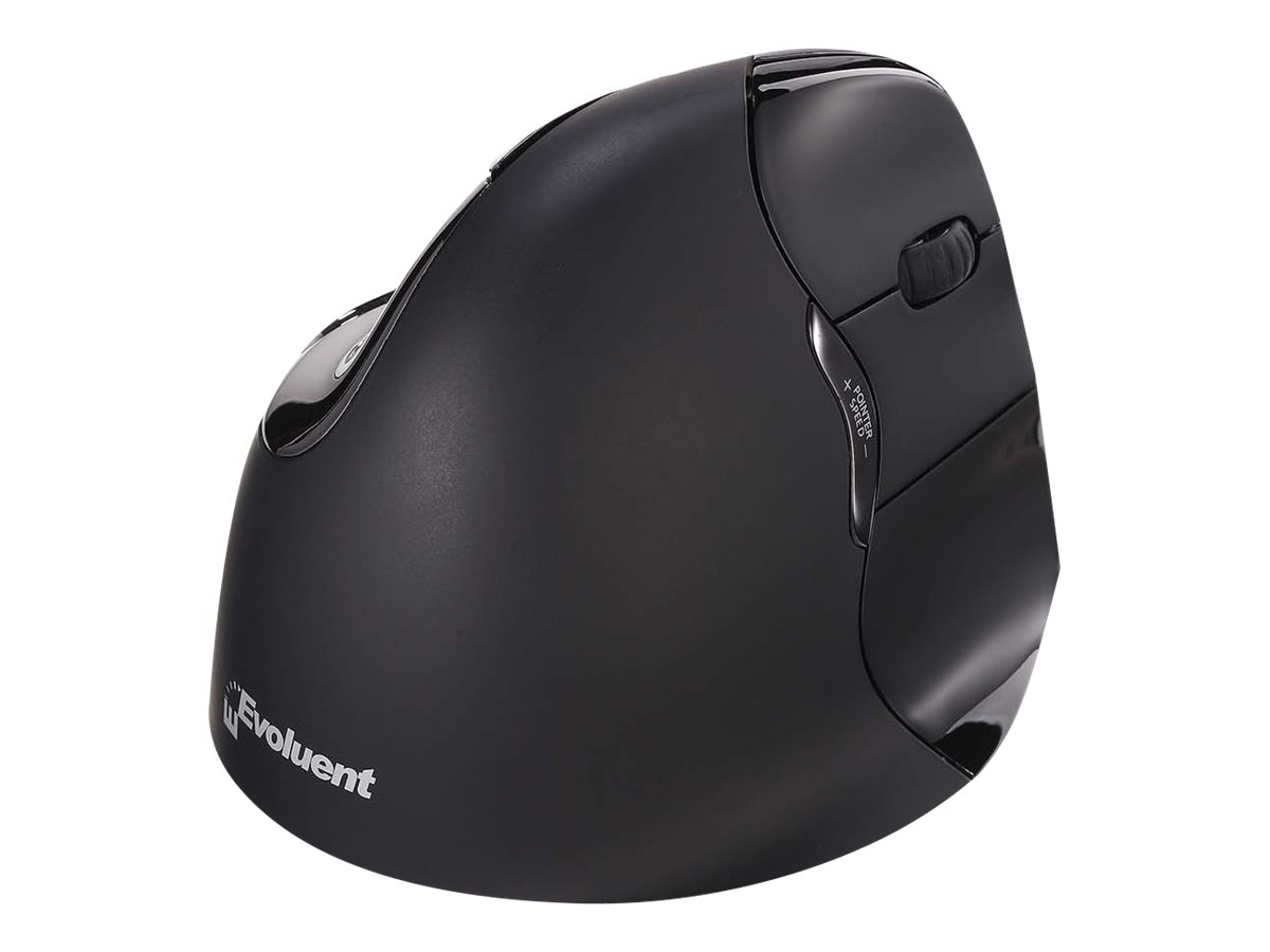 Tapis De Souris Ergonomique BakkerElkhuizen BNEEMP - Forme D'œuf, Noir - Surface Glissante Pour Plus De Productivité