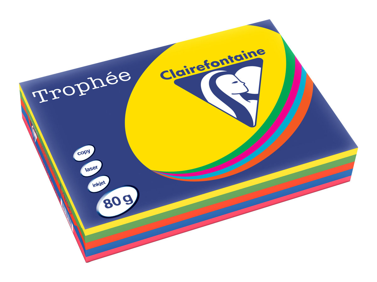 Clairefontaine Trophée - Papier couleur - A4 (210 x 297 mm) - 80 g