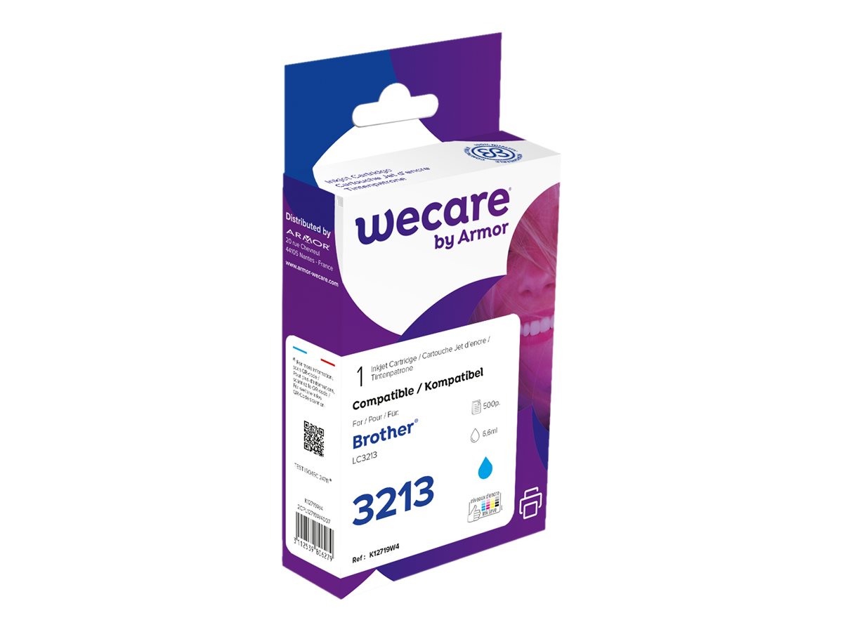 Cartouche compatible Brother LC3213 - cyan - Wecare K12719W4 