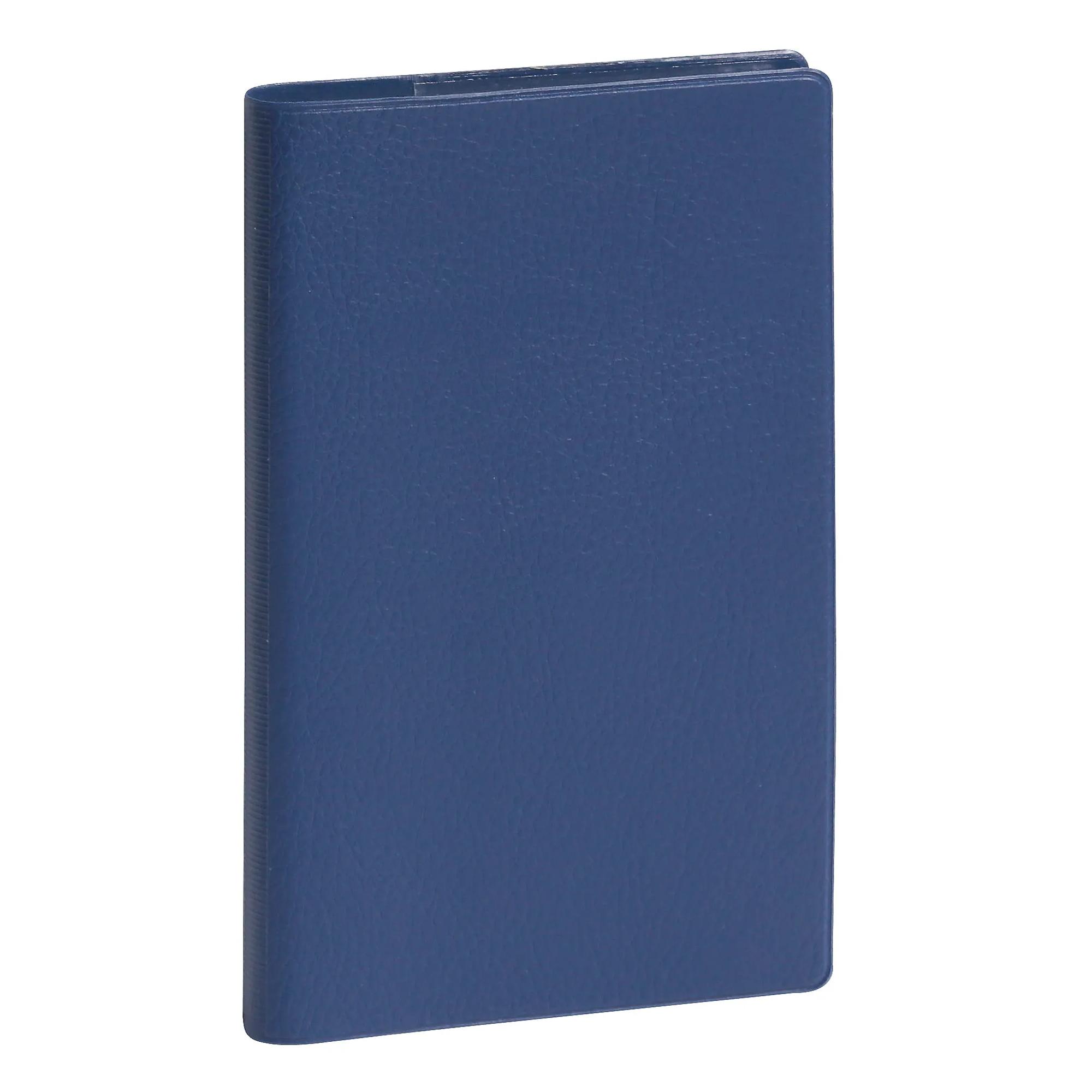 Agenda De Poche Exacompta Eurotime 13S 2026 - Semainier Spiralé 9x13 Cm, Couverture Effet Croco - Fabriqué En France