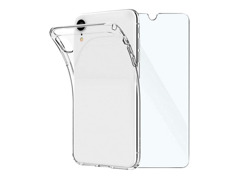 Coque Transparente Galaxy A34 5G + 2 Verres Trempés - Housse Silicone TPU - Marque Massilia Tech - Neuf