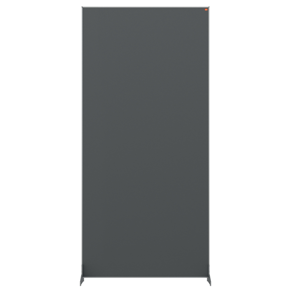 Nobo Impression Pro - Cloison de séparation - 80 x 180 cm - gris