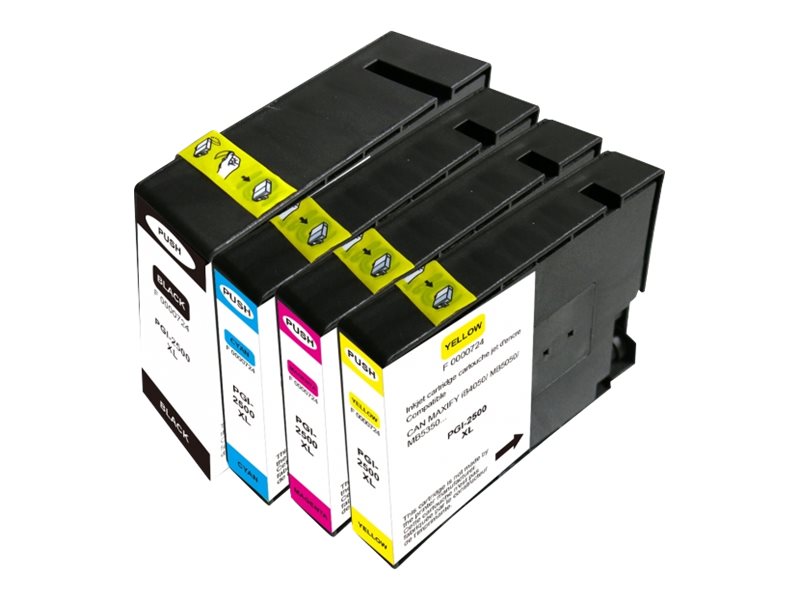 4 XL Druckerpatronen Für Canon MAXIFY IB4050, MB5050, MB5350