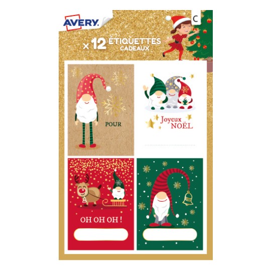 Chic et Pratique : Étiquettes Cadeaux Noël à Imprimer