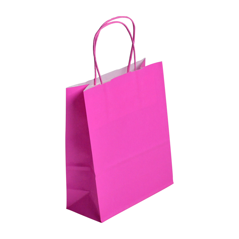 50 Sacs cadeau kraft poign es torsad es 22 cm x 12 cm x 31 cm