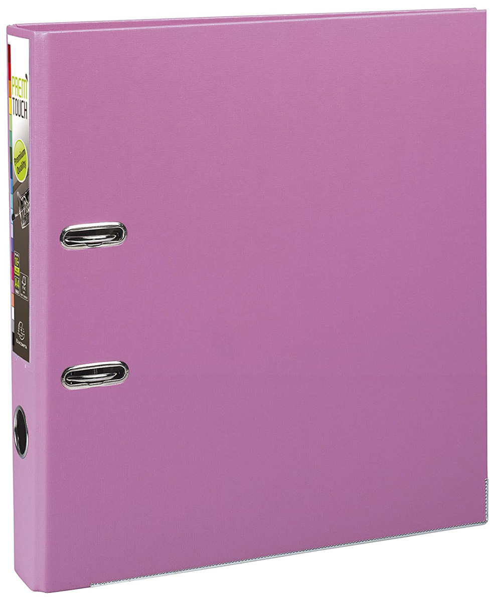 Lot De 10 Classeurs à Levier Exacompta D80mm Prem'Touch FOREVER Beige - Rangement Bureau