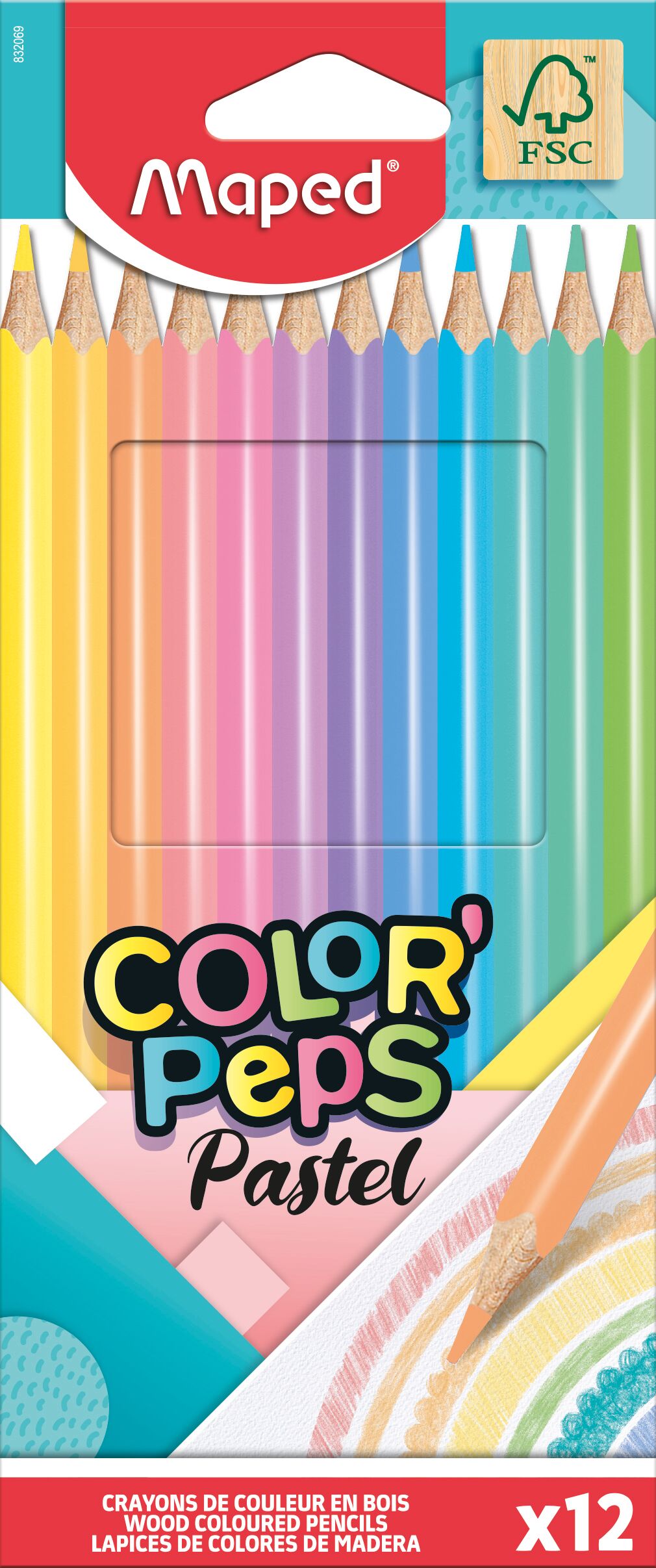 Acheter 12 Crayons de couleur en ligne - La Petite Épicerie