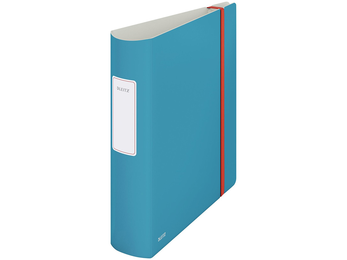 Classeur à Levier Leitz A4 – 600 Feuilles, Dos Bleu, Mécanisme Breveté 180° – Idéal Bureau Ou Maison