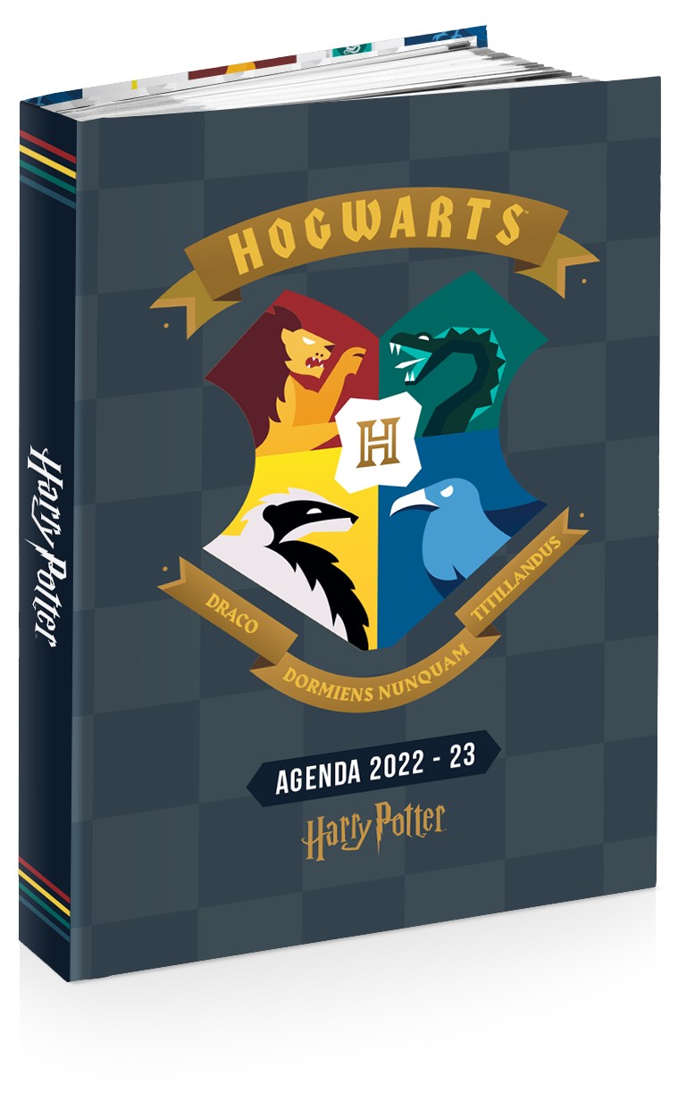 TH Agendas bloc-notes hebdomadaires Harry Potter 2024