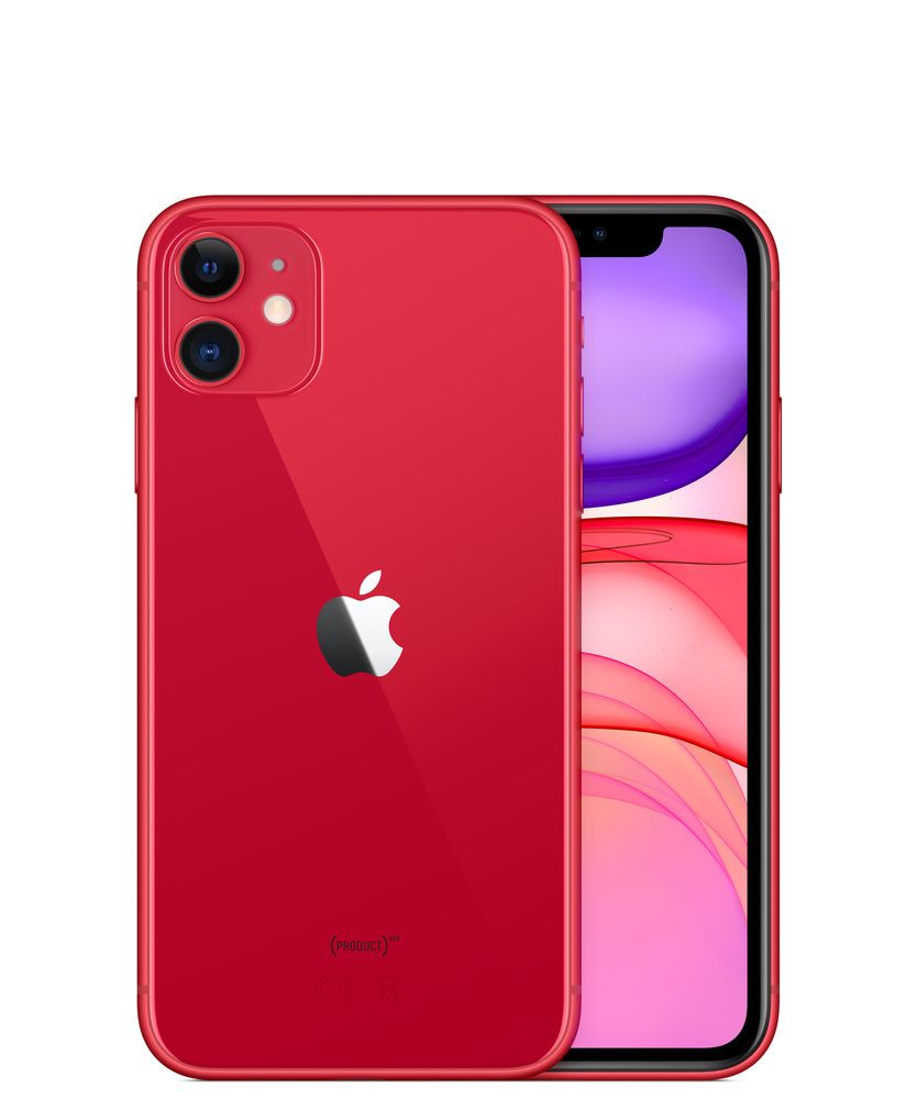 Apple iphone 11 - smartphone reconditionné grade A - 4G - 128 Go - rouge