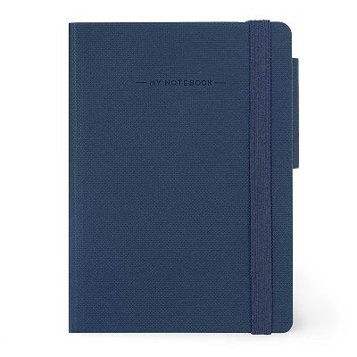 Cahier Ligné Legami My Notebook Aquatic Awe - 192 Pages 6mm | Couverture Souple élastique, Papier FSC 90g/m²