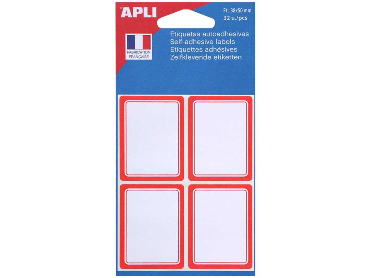 Boîte De 200 étiquettes Bijouterie Apli 13 X 20 Mm - Référence 7008, Neuve