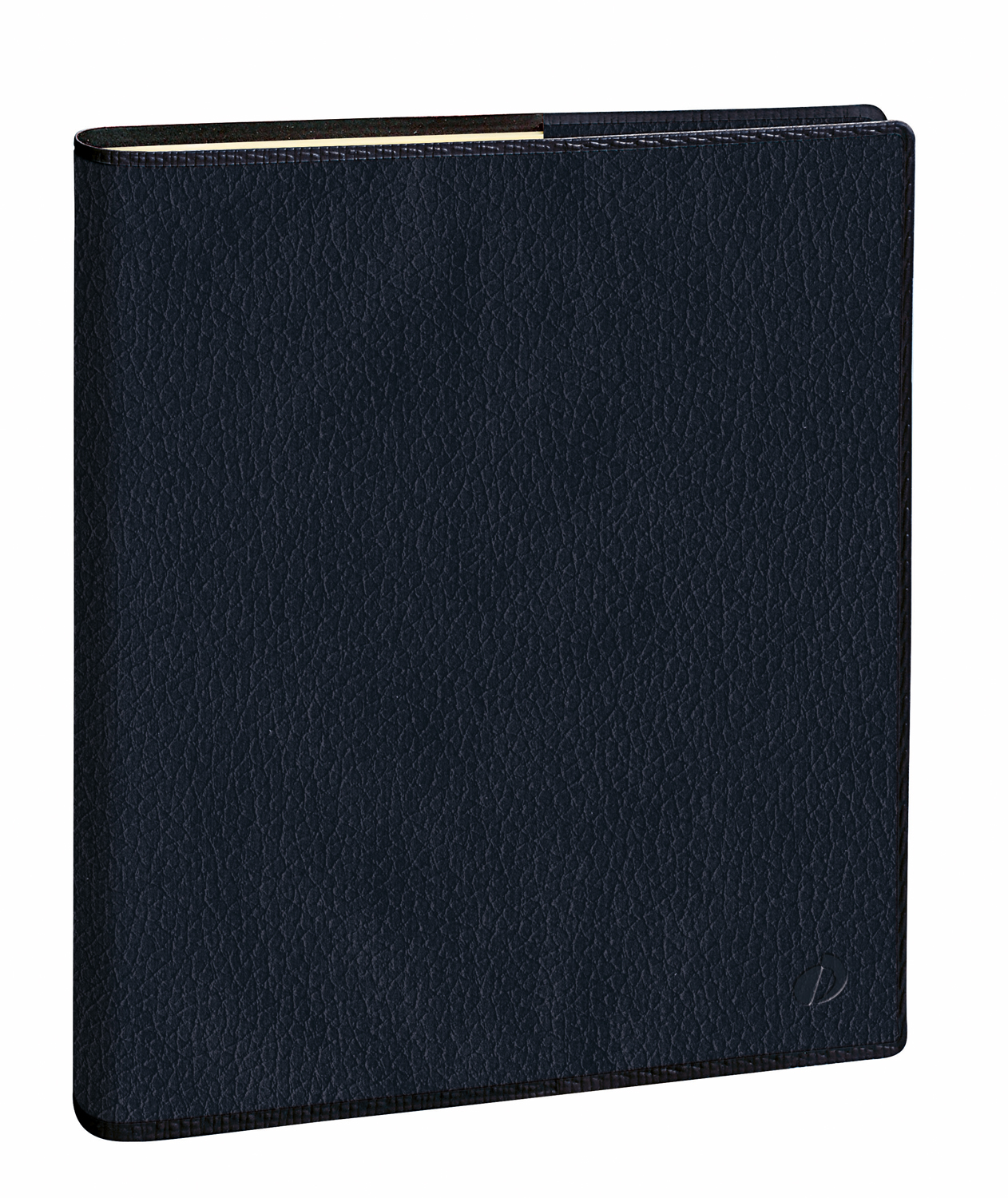 Agenda QUO VADIS Ministre Prestige 2026 - Semainier 16x24cm, Couverture Cuir Bleu Nuit, Avec Répertoire - Janvier à Décembre 2026