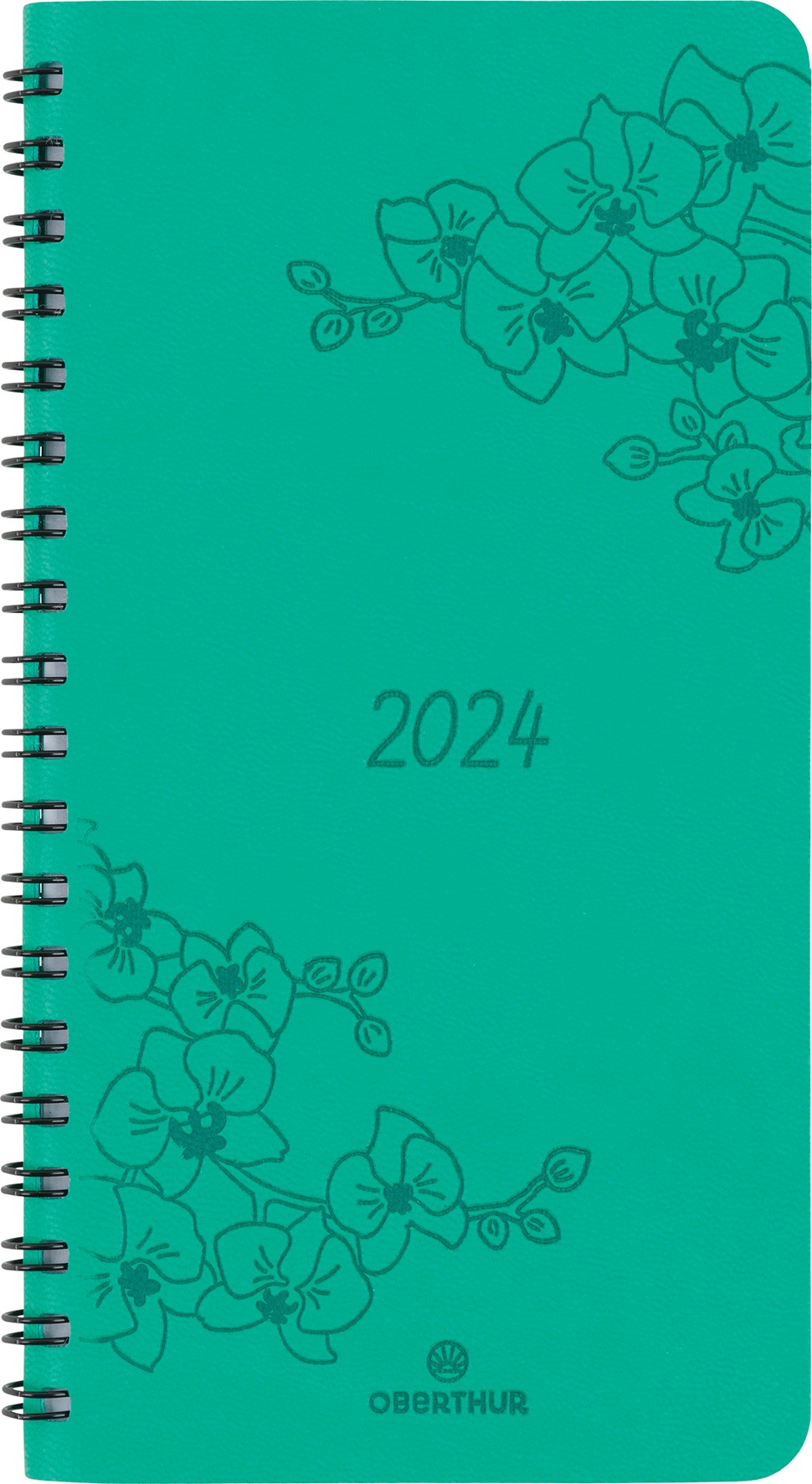 Agenda De Poche Spiral Primrose Semaine Sur Pages X Cm Vert Oberthur Pas