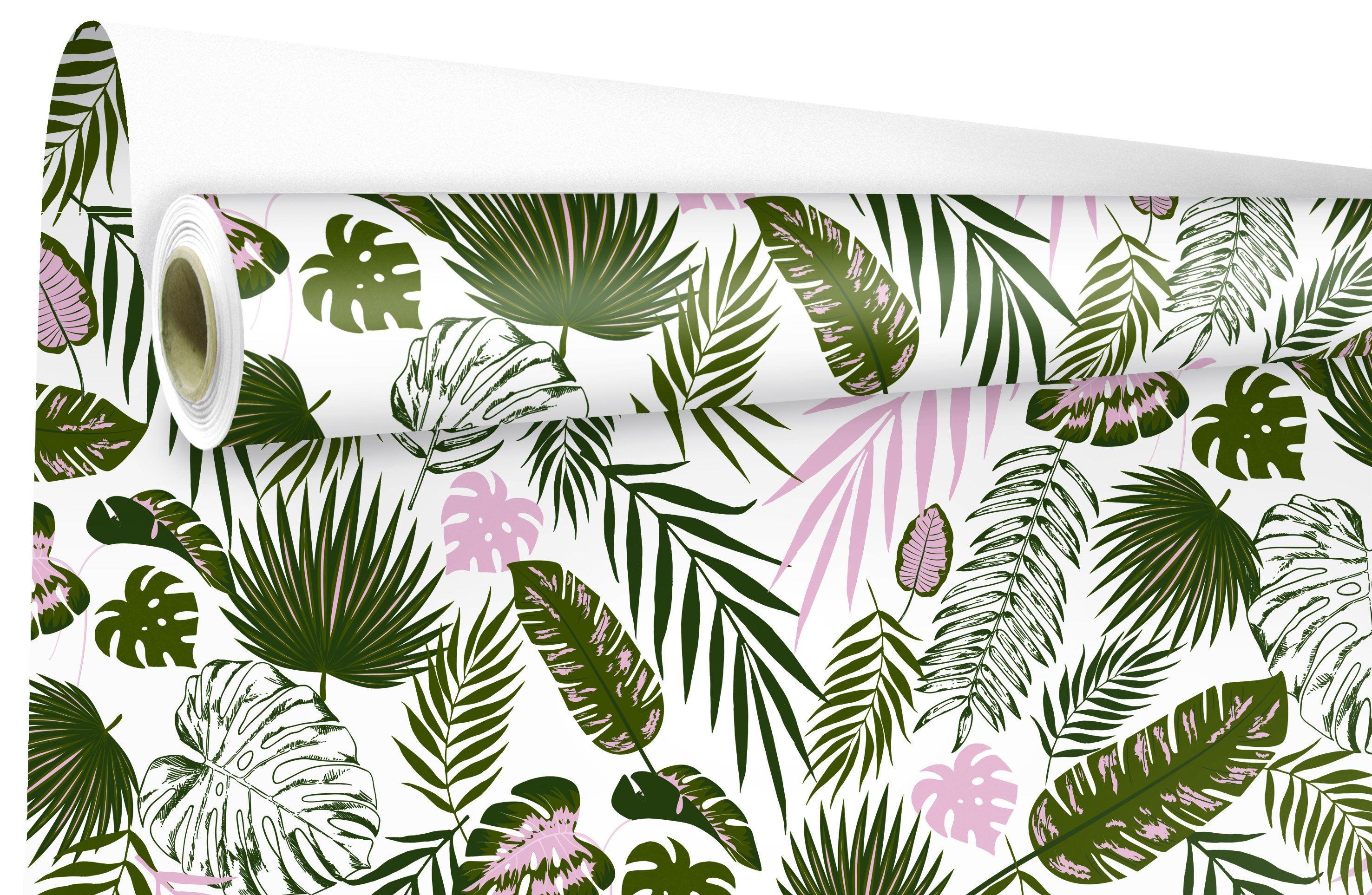 Rouleau Papier Cadeau 'Tiny Roll' Clairefontaine - Motif Dalécarlie Blanc, 50m X 35cm, Papier Kraft 70g, Fabriqué En France - 8