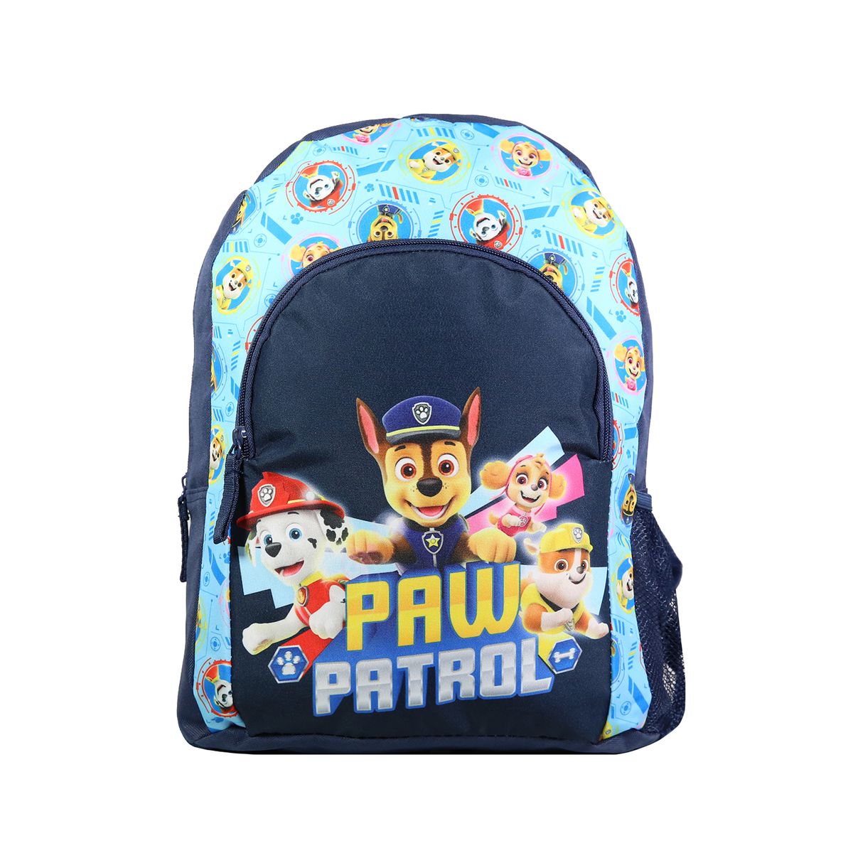 Cartable Pat'Patrouille - 38 Cm - Bleu - 2 Compartiments, Dos Et Bretelles Matelassés - Polyester - 38x13x34 Cm - 10