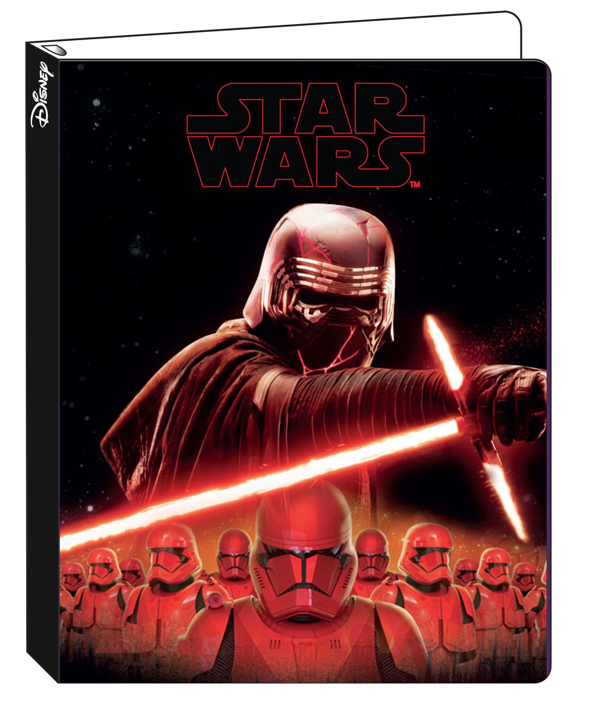 Star Wars Classeur 4 Anneaux Format Folio - Carton Rigide - Anneaux 25 Mm - Idéal Pour Rangement De Feuilles