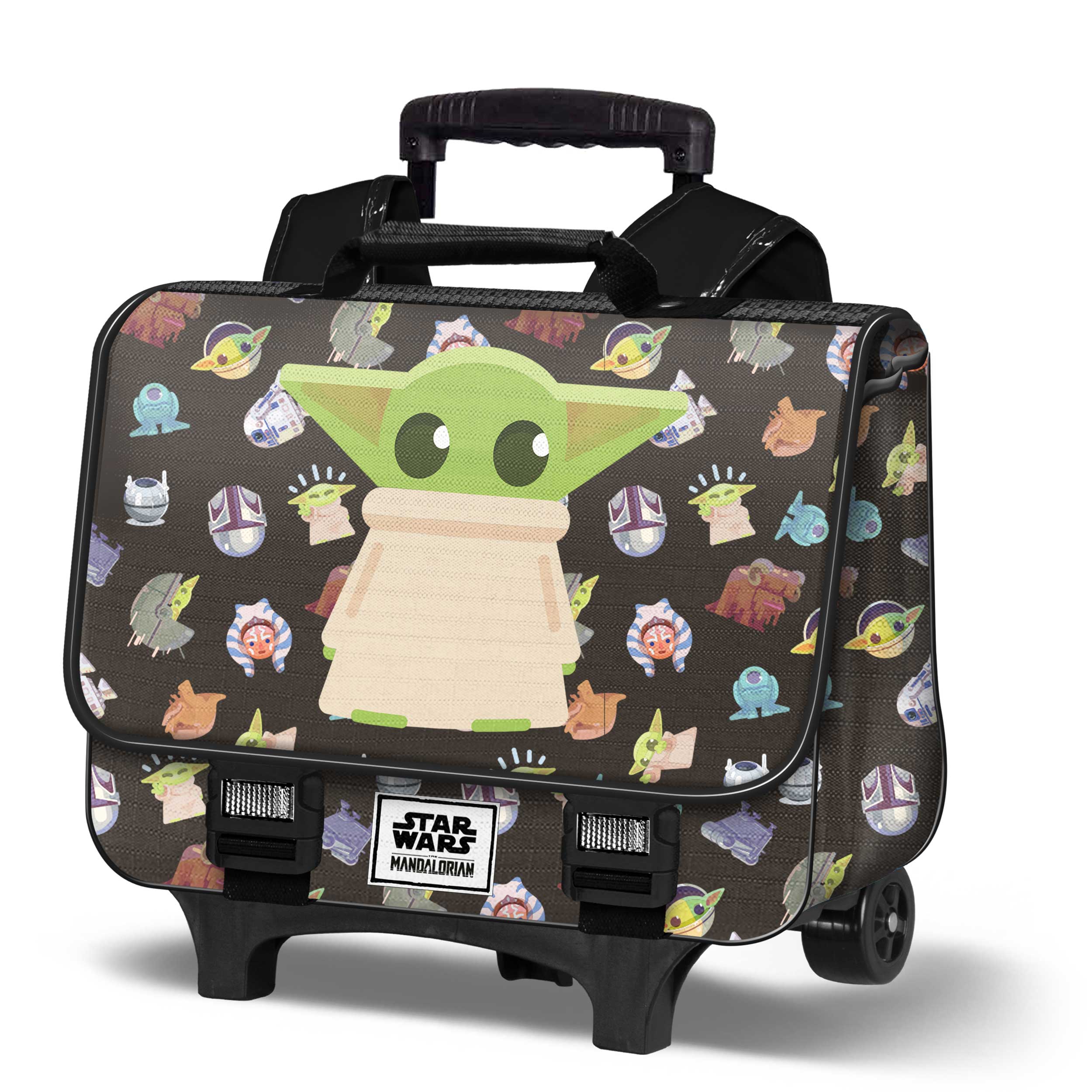 The Mandalorian Baby Cartable à roulettes 38 cm compartiment