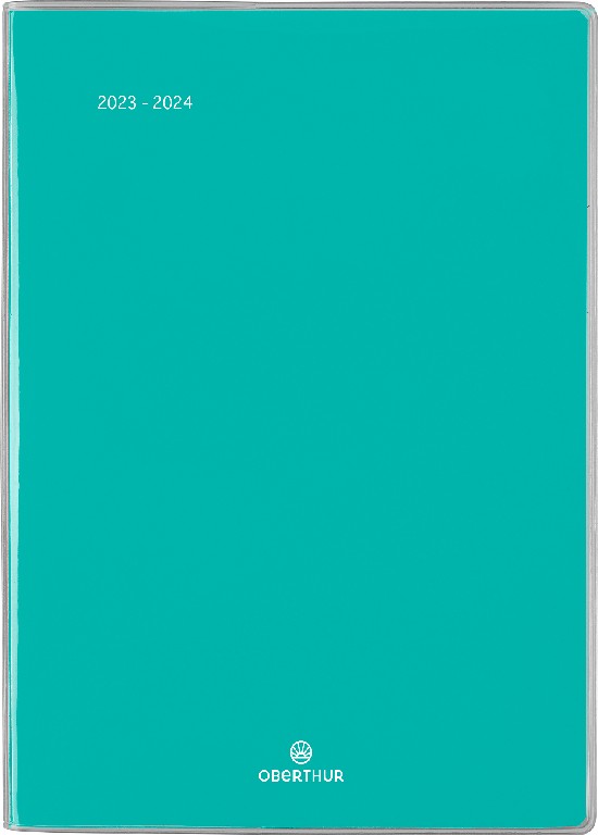 Agenda Semainier De Poche 2026 COLOR TOUCH - Janvier à Décembre - Format 8x10 Cm - Couverture PVC Amovible Vert Pomme