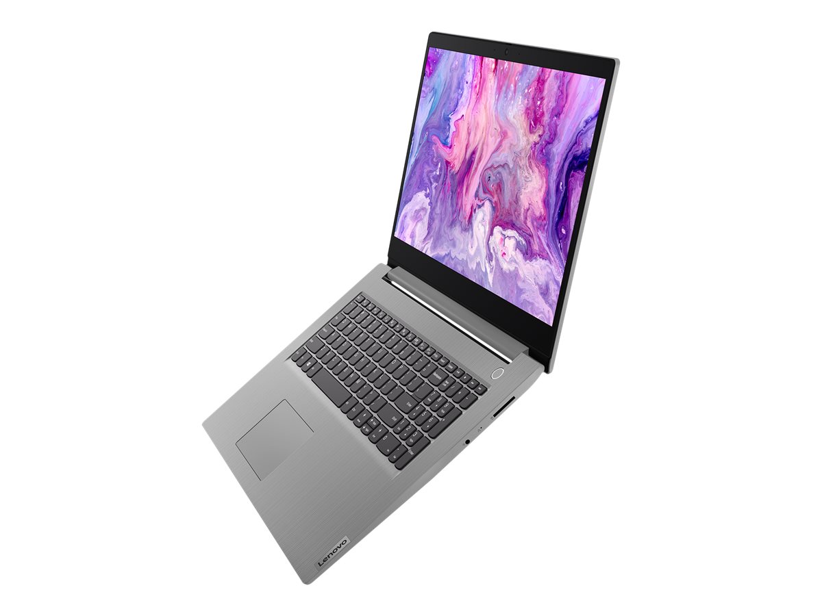Lenovo IdeaPad 3 17ALC6 - Ordinateur Portable 17'' HD+ (AMD Ryzen 5 5500U, RAM 8Go, SSD 512Go, AMD Radeon Graphics, Windows 11 Home) Clavier AZERTY Français - Gris