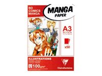 Bloc Papier Calque Clairefontaine A3 - 40 Feuilles Hautement Transparentes 110g, Idéal Dessin Technique