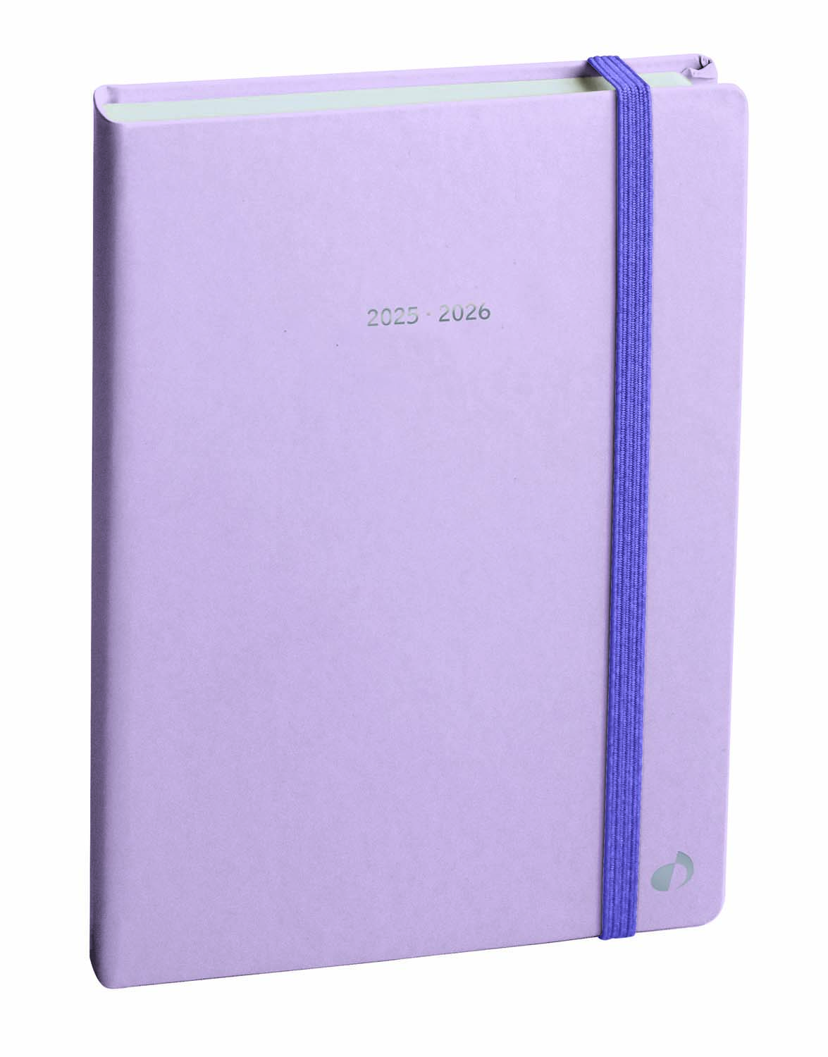 Agenda Scolaire 2025-2026 Liderpapel - Semainier Bilingue, Spirale, Papier 70g FSC, Format A5 (violet)