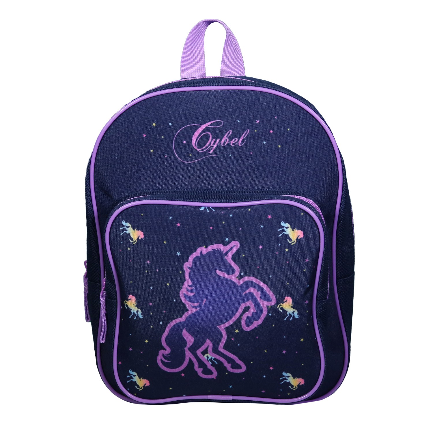 Cartable Sac à Dos Miniséri Modèle Luke Bleu étoilé - Taille Moyenne - Neuf Avec étiquettes