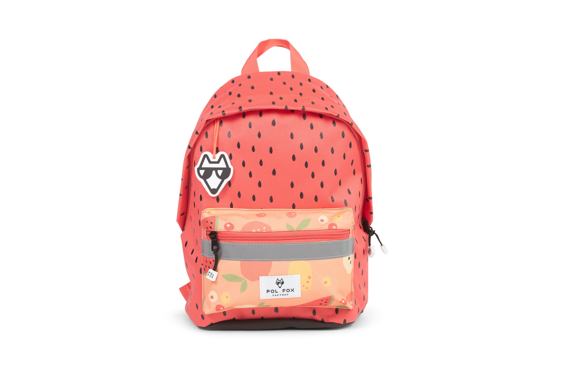 Sac à dos maternelle Tutti Frutti compartiment 11L rouge