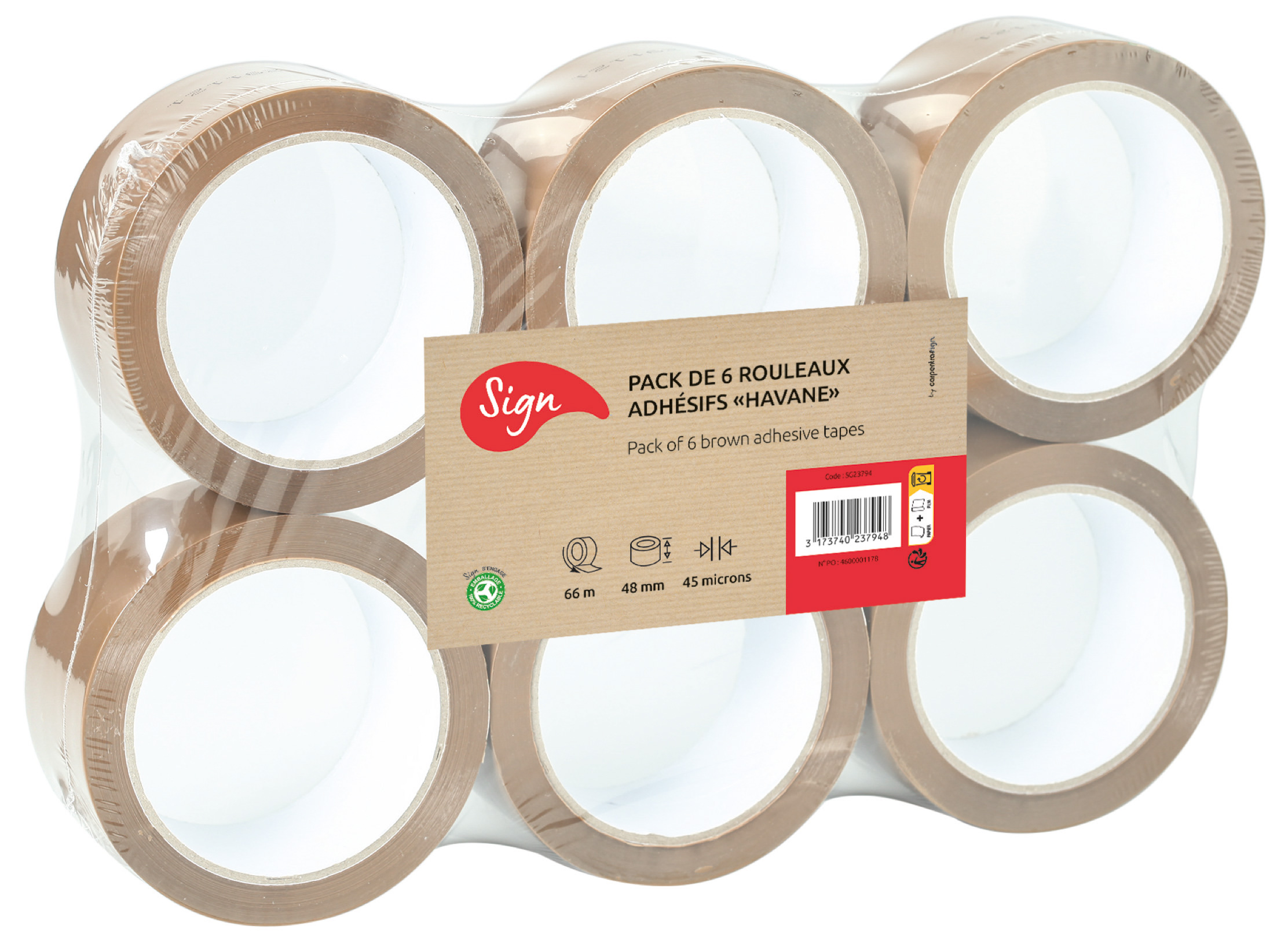 Logistipack - Film étirable Transparent - 15 Microns Pas Cher | Bureau Vallée