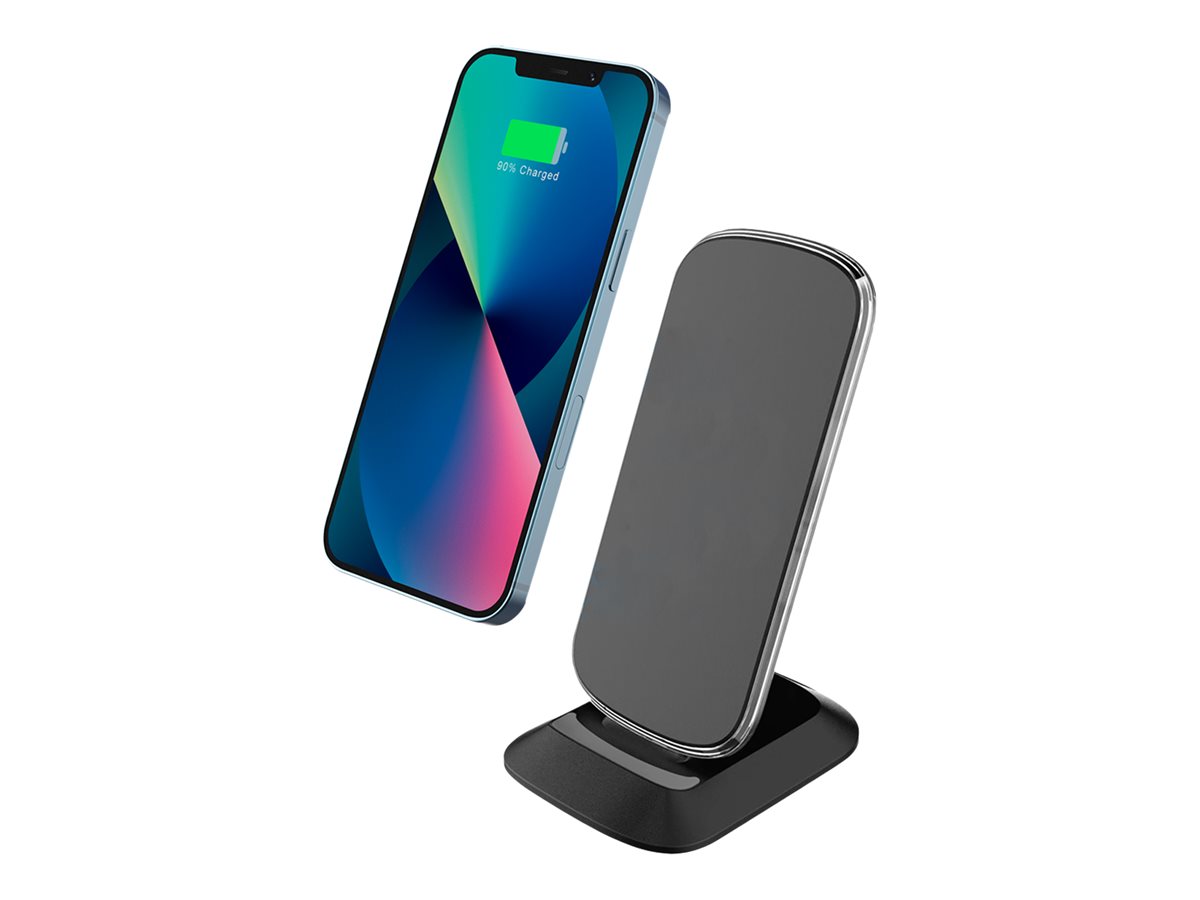 Chargeur Sans Fil Voiture Support Chargeur Voiture Sans Fil AmazeFan 15W - Induction Auto Qi - Compatible IPhone, Android Support Induction Auto
