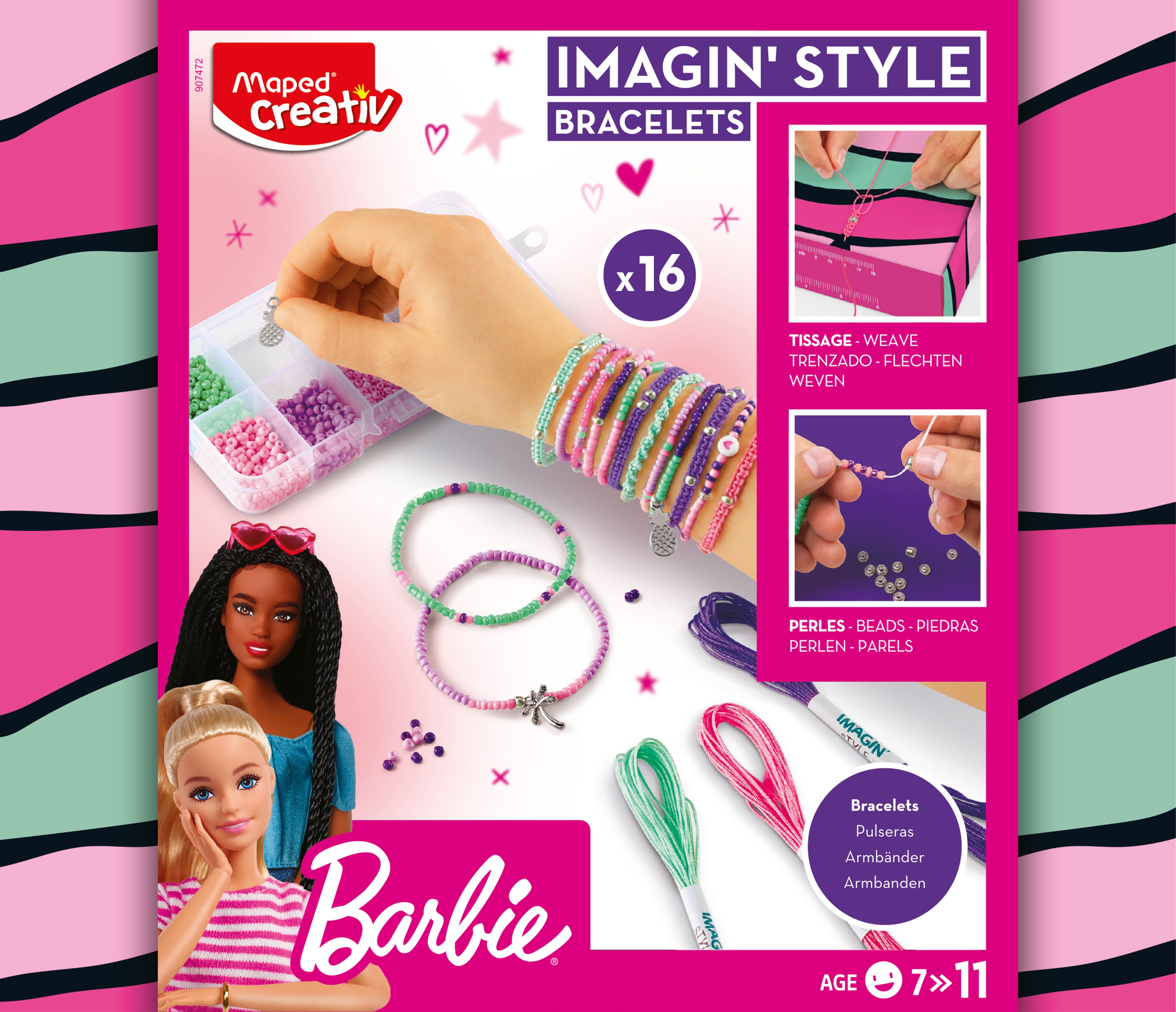 Maped Creativ Machine à bracelets BRACELETS MAKER HEISHI - Achat/Vente MAPED 82907406