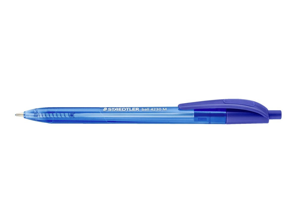 Staedtler Bolígrafo Stick Punto Mediano Color Rojo 10 Piezas
