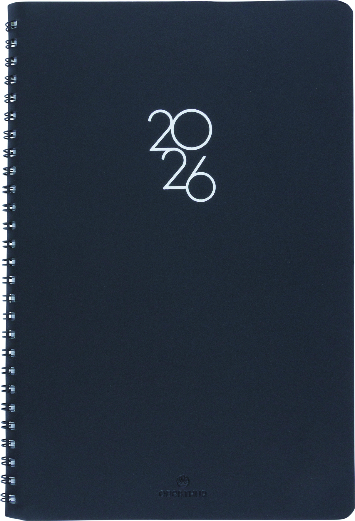 Agenda Semainier 2026 Oberthur Kent – Spirale, Couverture Amovible, Multilingue Français/anglais, Livré Avec Crayon