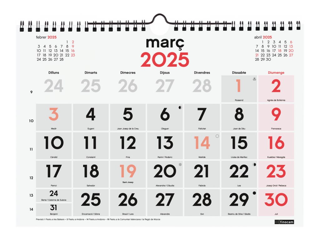 Calendario Floral 2025 Conjunto De Plantillas De Páginas Del Mes Decoradas Con Hermosas Flores | Vector Premium