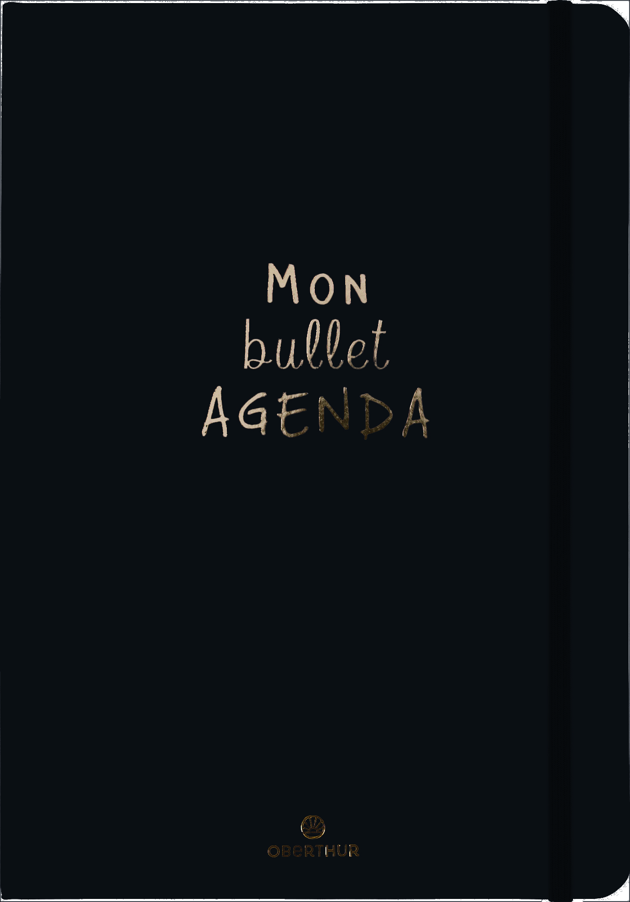 Agenda L'Étudiant 2025-2026 - Journalier, Couverture Noire - Format 15x21 Cm - Fabriqué En France